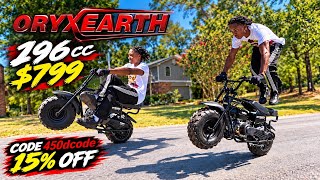 This $799 ORYXEARTH 196cc Wheelies STOCK! No Upgrades Needed 🔥