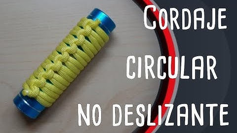 como hacer cordaje circular no deslizante con Paracord .... paracord knots tutorial