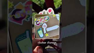 Some of the ways you can use my sticker designs 👀 beehalestudio.etsy.com #stickers #smallartist