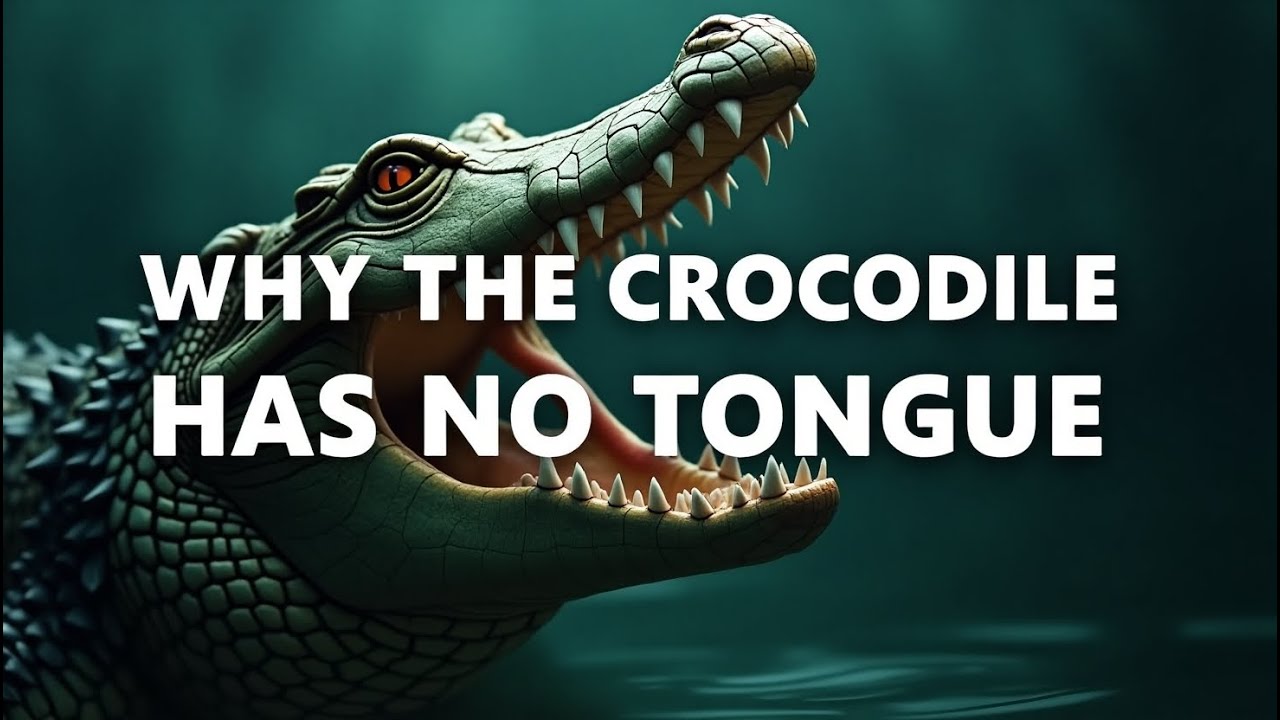 Why the Crocodile Has No Tongue