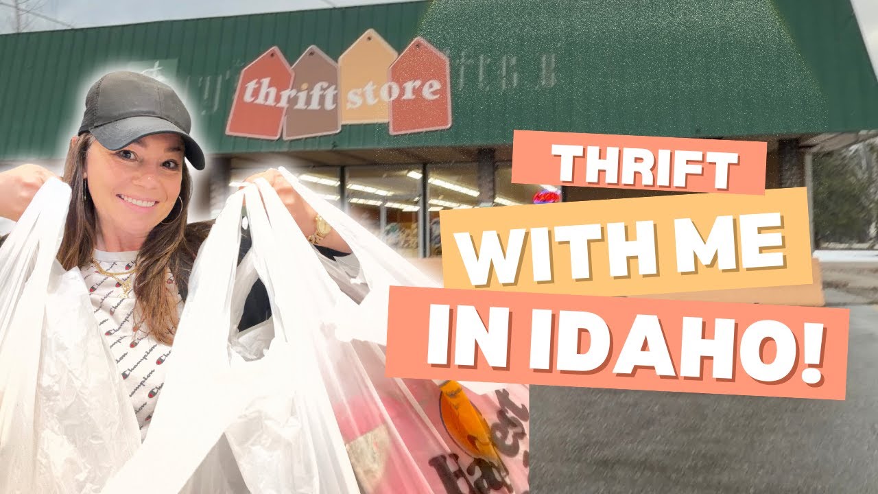 Thrift with me in Idaho | Huge haul of vintage treasures for my resale shoppe!