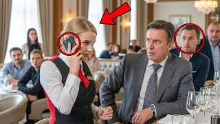 A Waitress Answered a Call in Russian in Front of a Millionaire—Next Day, She Boarded a Private Jet…
