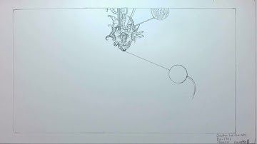 2D Traditional Animation (Feather On Pendulum)