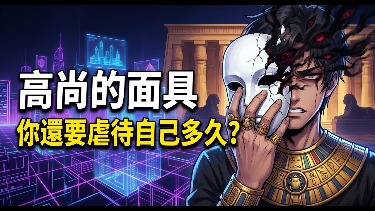 完美主義者的精神內耗!榮格「人格面具」解析:你還要戴著高尚面具虐待自己多久? How Your Jungian Persona Is Silently Destroying You 縮圖