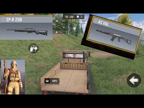 Charly , Truck , AS - VAL , SP - R 208 Gameplay COD mobile