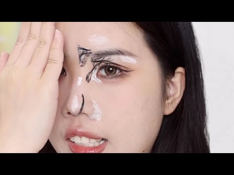 鼻影教程｜一看就會！兩招教你畫出立體高鼻樑💕【梁大件】