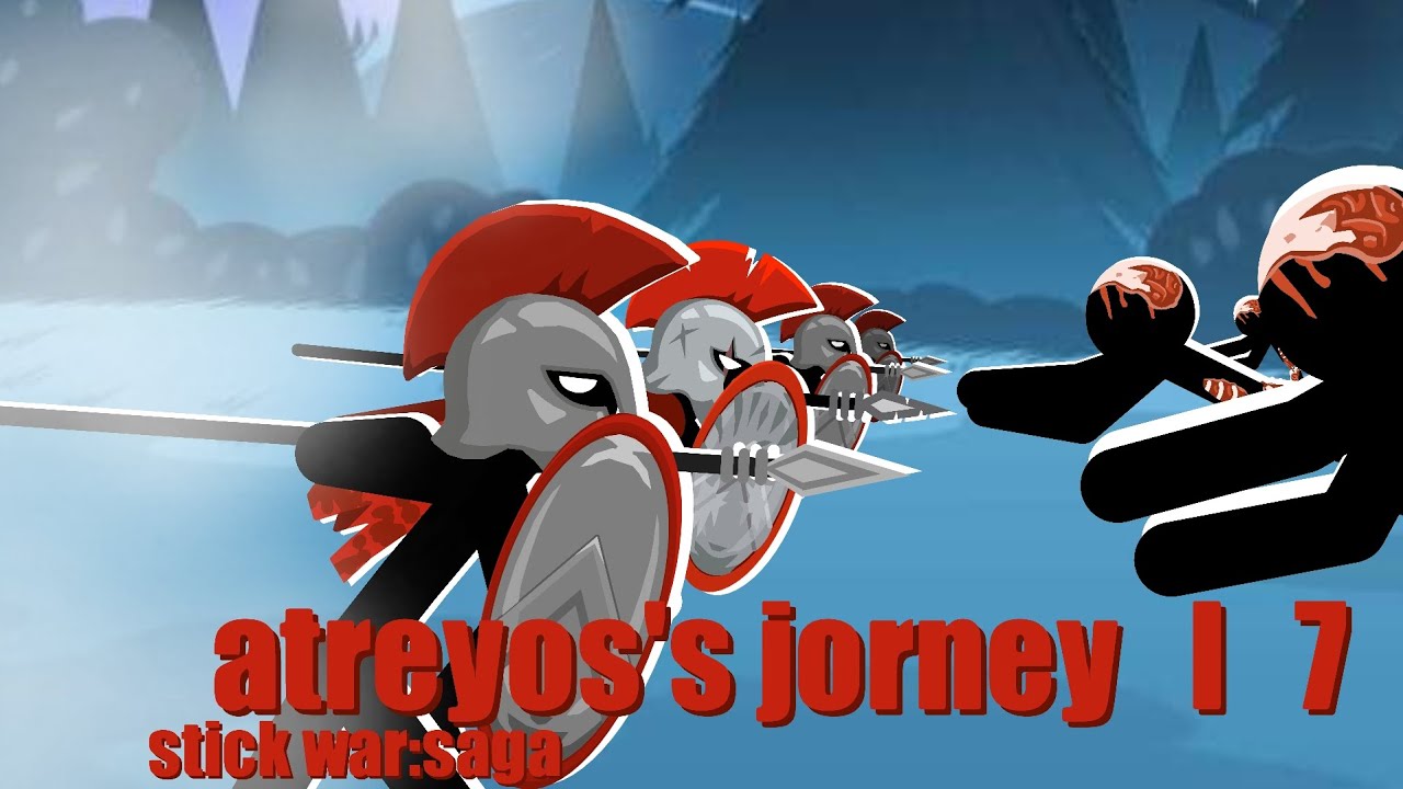 Stick war: Atreyos's journey pt7 : countless nights[stick nodes]