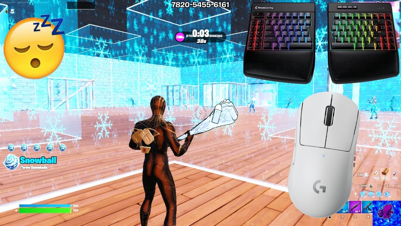 Logitech Rumble Mouse 😴 Logitech G Pro Superlight ASMR Chill 🤩 Red vs Blue Rumble 🥶 Relaxing ...