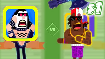 Bowmasters Corey Thunderstring Axe Guitar 3 String Warrior Tournament 51 Miniclip Games 123Funs