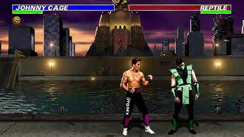 [MKTX UMK3 MOD]: Johnny Cage MK2 fatality 3-4.