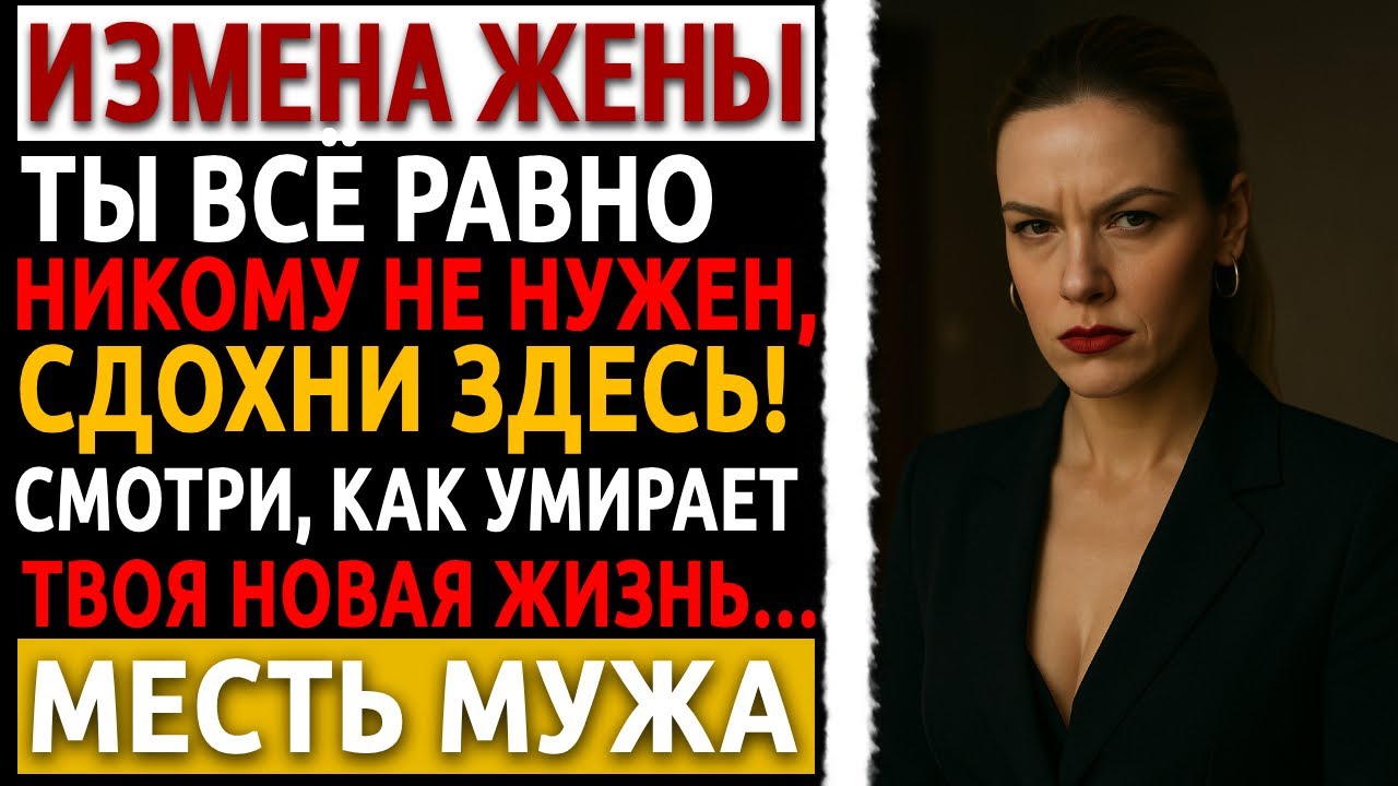 Я застукал жену с любовником и превратил её жизнь в ад. Реальный рассказ мужчины и месть за измену.