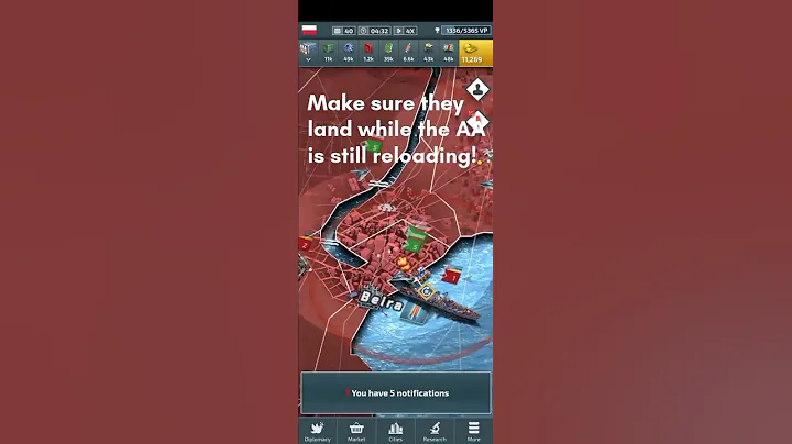 Advanced Strategy #1:How to trick Anti Air in Conflict of nations world war 3.