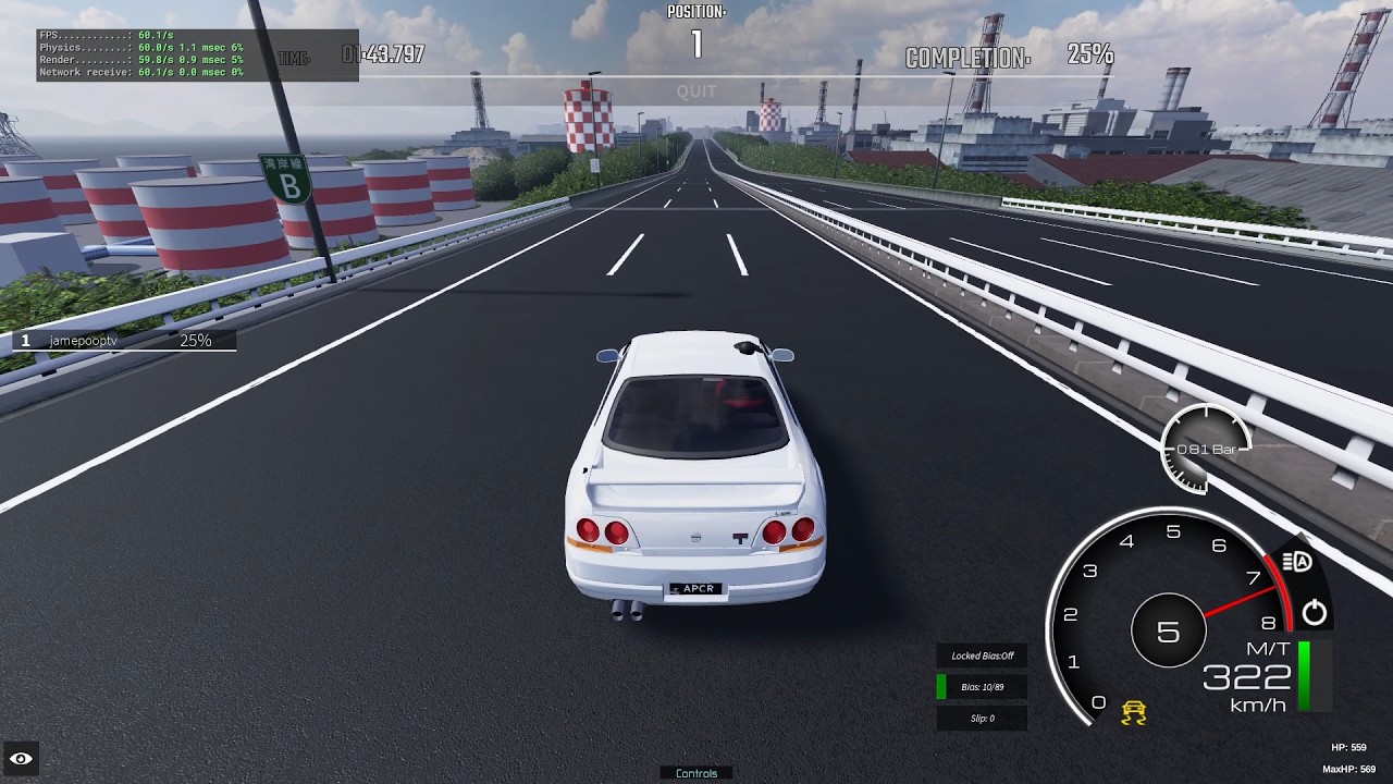 Nissan Skyline R33 Midnight Marathon Part 3 - 5:50.419 | Midnight