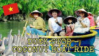 Hoi An Duck Stop And Coconut Boat Ride