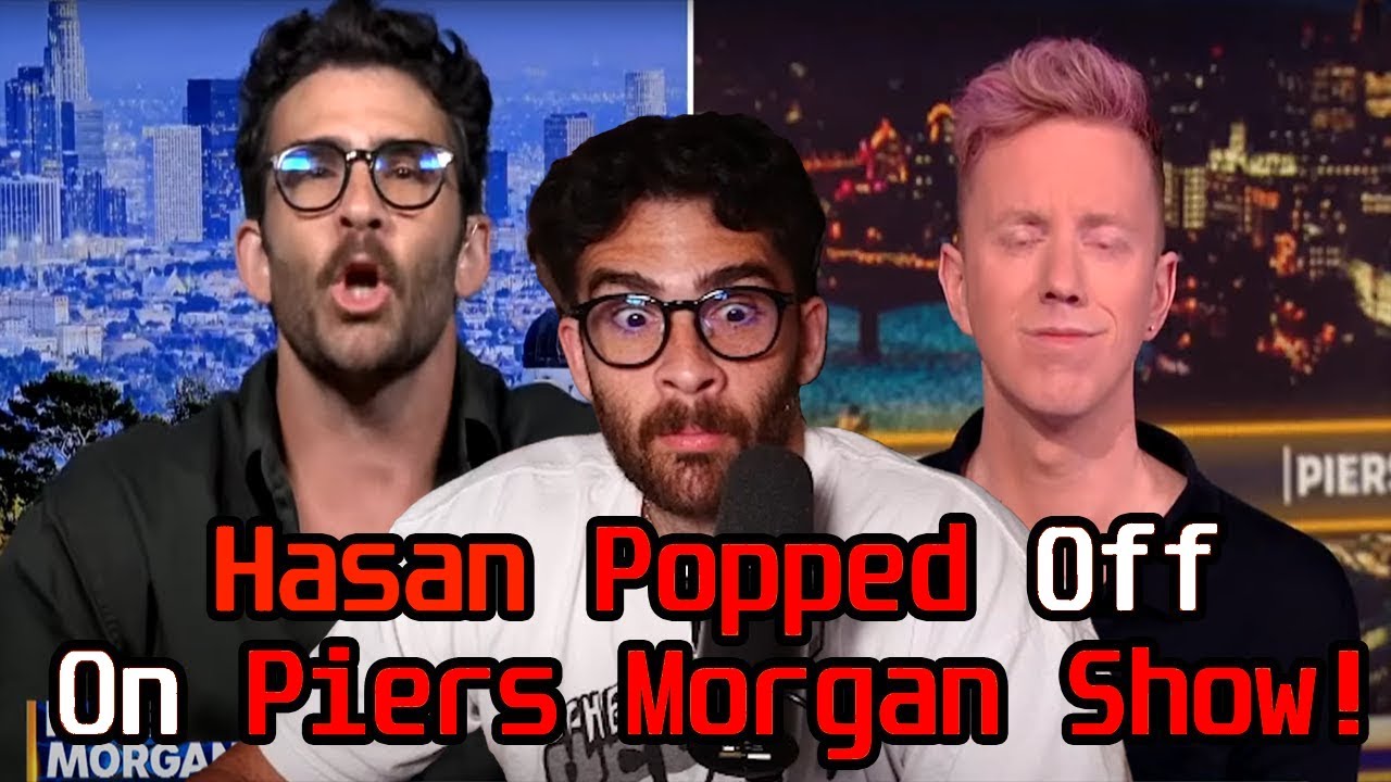 Hasan Popped Off On Piers Morgan Show ! | HasanAbi Reacts Piers Morgan ...