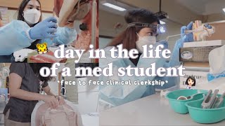 🐯 day in the life of a medical student 👩🏻‍⚕️ 4th year, ust med | kristine abraham ♡