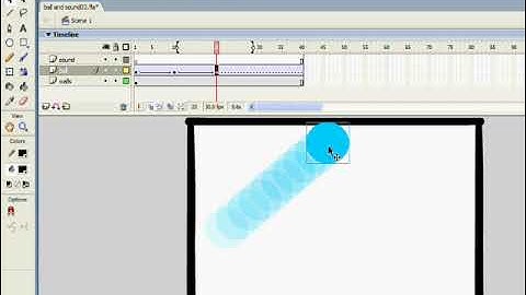 Flash MX - ball and sound tutorial - part 1 of 2