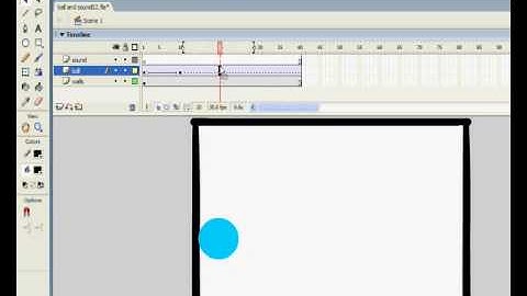 Flash MX - ball and sound tutorial - part 1 of 2