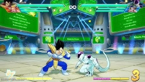 DBFZ - Vegeta mixup with Kid Buu assist