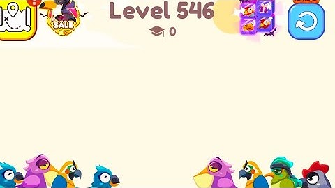Bird shot colour puzzle game 🎯 level 546 || Live Streaming 📌 gaming