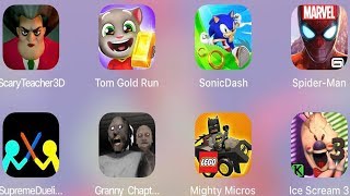 IceScream3,ScaryTeacher,Granny2,MightyMicros,Sonic Dash,Tom Run,Spiderman Unlimited,Duelist Stickman screenshot 3