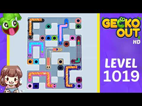 Gecko Out Level 1019 Solution Walkthrough
