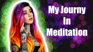 MY JOURNEY IN MEDITATION - How I found myself - STORY TIME - tips and tricks - Holly Huntty