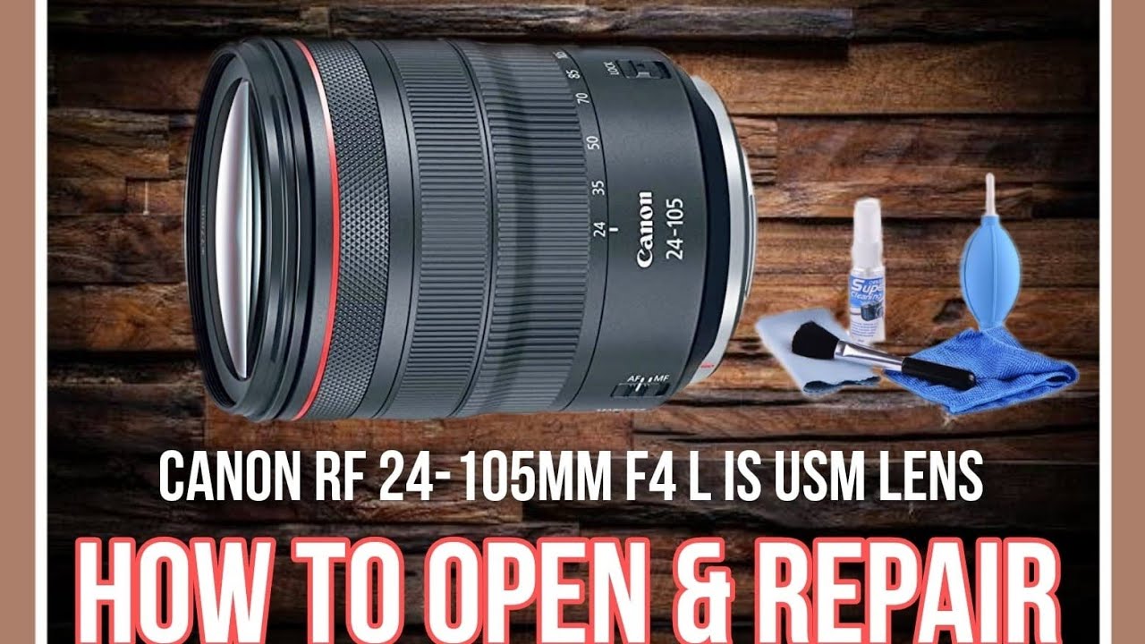 Canon RF 24-105 mm F 4 is usm lens | How to open | - YouTube