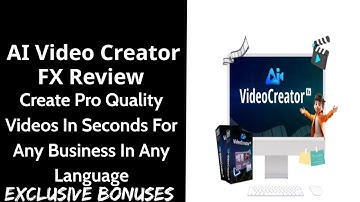 AI Video Creator FX Review || Create Pro Quality Videos In Seconds For Any Business In Any Language