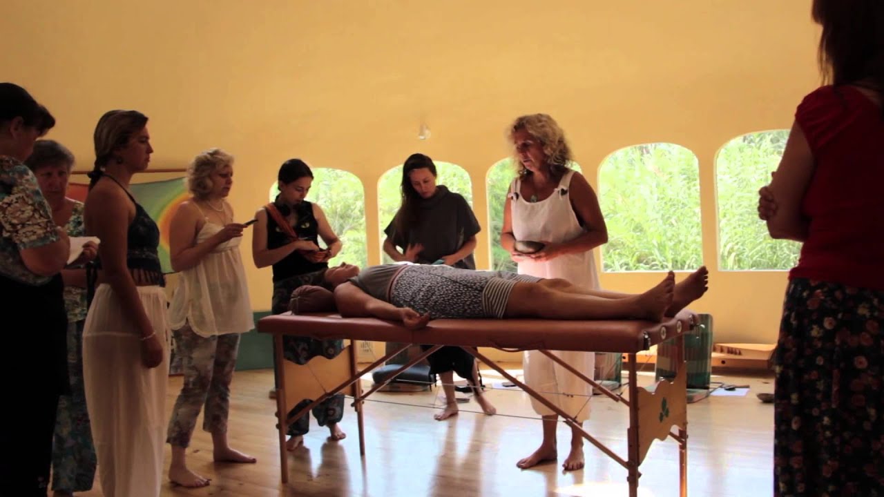 Sound Healer Intensive in the Dome in Alcalali(Spain). Russian group.
