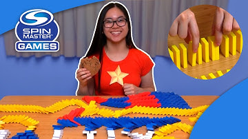 Domino Tips and Tricks with Lily Hevesh! | Spin Master Games | Games for Kids