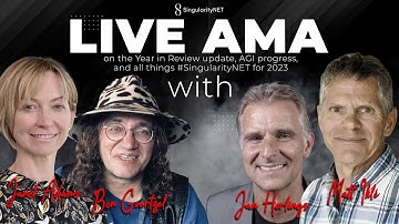 Live AMA on the 2022 Year in Review update, AGI progress, and all things SingularityNET for 2023