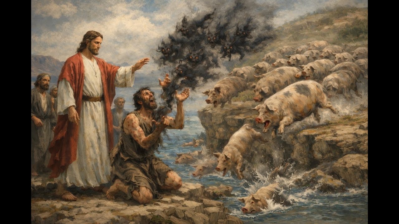 Why Did the Demons Beg Jesus to Enter the Pigs? | The Shocking Truth Revealed