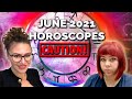 BE CAUTIOUS! June 2021 Horoscopes for the 12 Ascendant Signs. Ancient Astrology