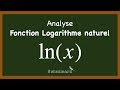 Fonction logarithme naturel