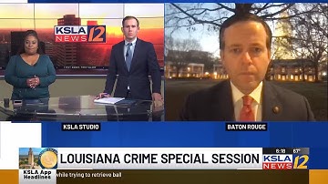 Sen. Thomas Pressly discusses crime prevention, special session