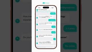 Watch HR Cloud Recruit's AI qualify your next hire — in 3 minutes, on their phone.
