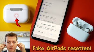 Fake AirPods resetten: Zurücksetzen bei Problemen mit der Verbindung & BatterieAnzeige (Deutsch)