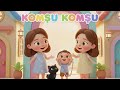 KOMŞU KOMŞU OĞLUN GELDİMİ? TEKERLEME| Kuzu Zuzu Tekerleme