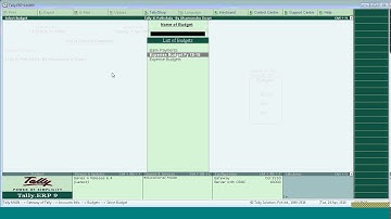 Budget and Scenario Creation in Tally,Party Credit Limit control into Tally,Due date Limitation
