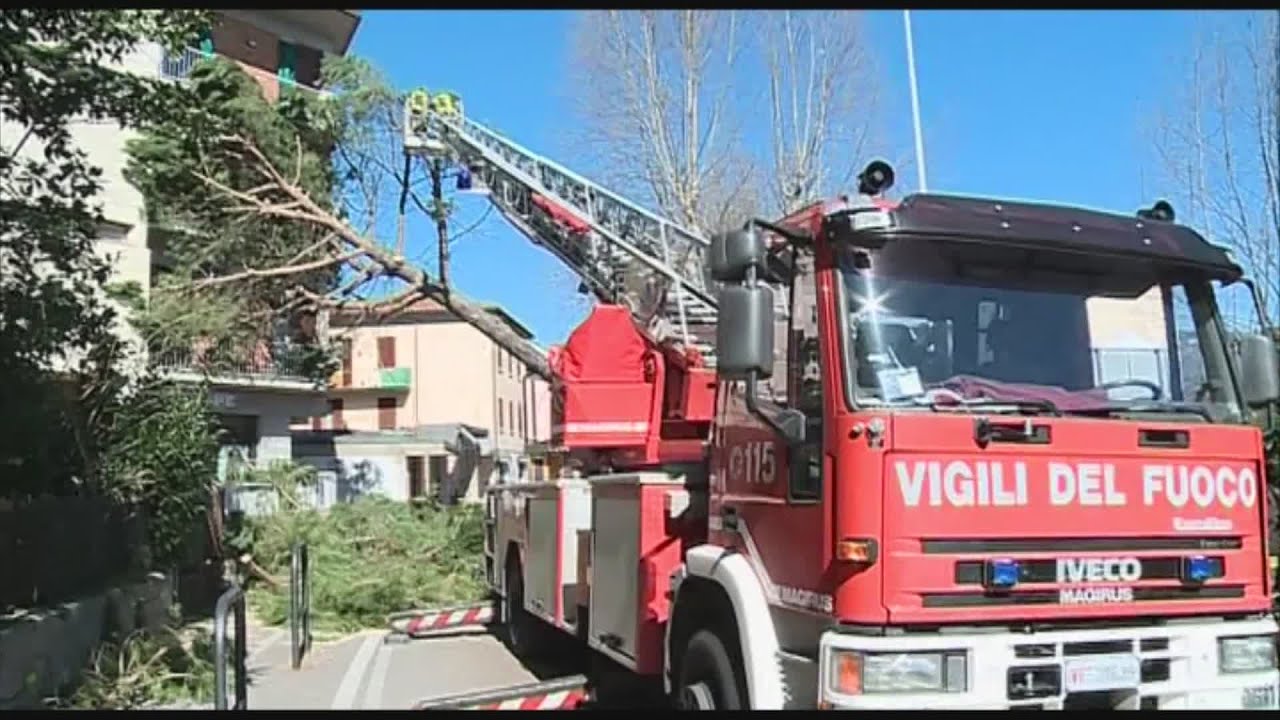 Sette anni fa la tempesta di vento su Pistoia.