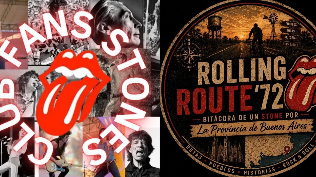 CLUB FANS STONES - ROLLING ROUTE'72 SUMATE A LA COMUNIDAD STONES