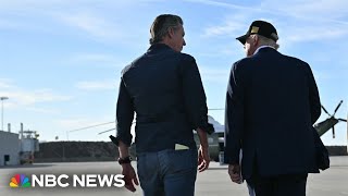 California Gov. Newsom thanks Trump for wildfire recovery effort
