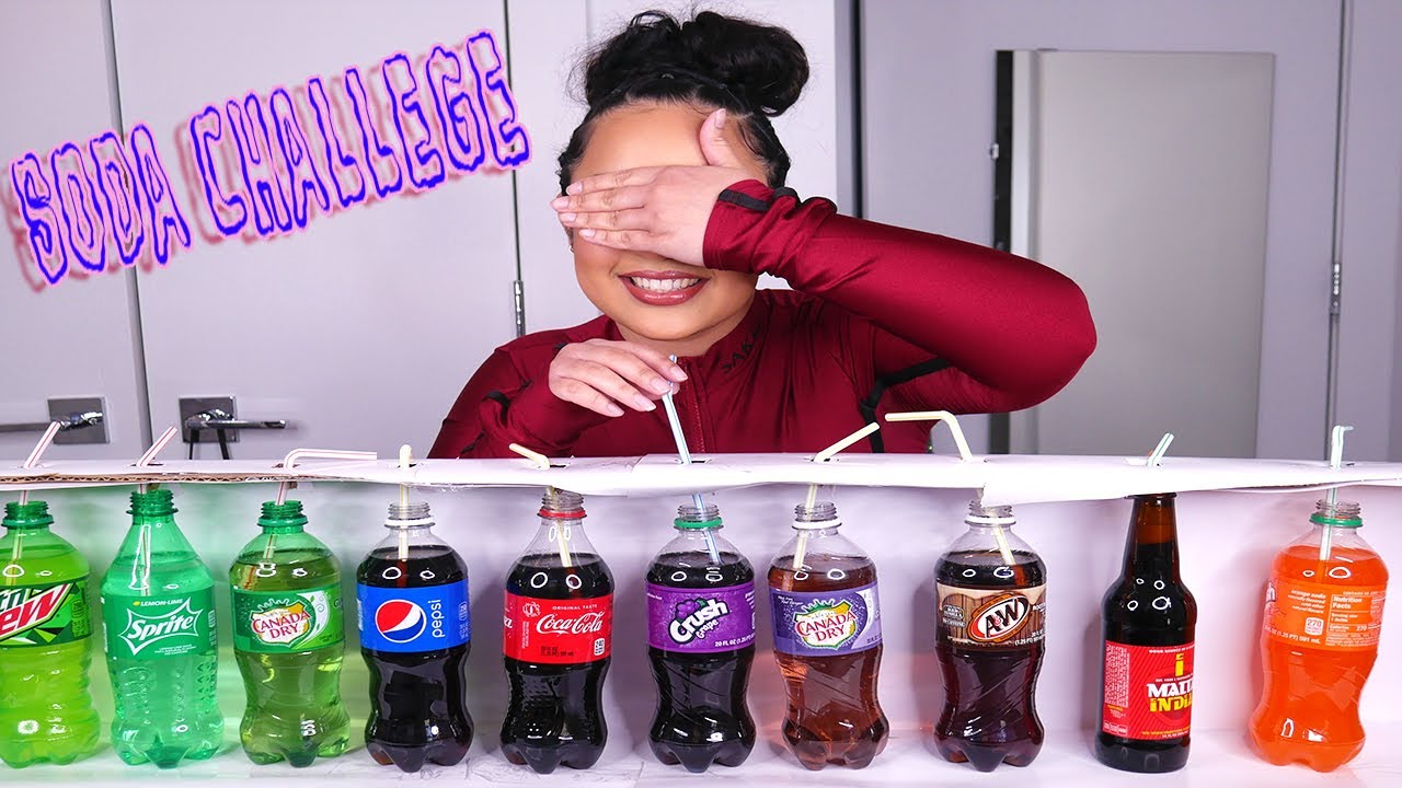 SODA TASTE TEST CHALLENGE | KissedByKen