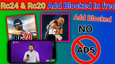 How To Block Ads 🤯on Real Cricket 20™ Rc24  or any games 🔥How to remove ads🥳  from mobile App