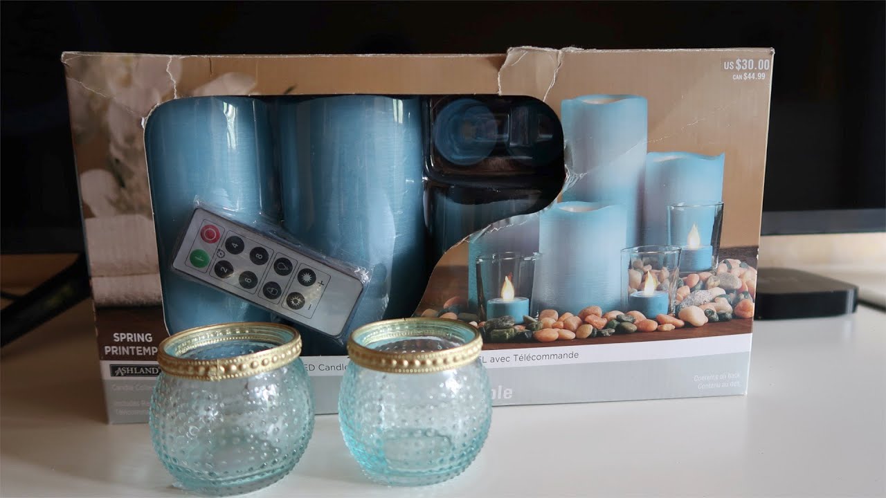 LED CANDLE UNBOXING WITH REMOTE + REVIEW By Marz Drum