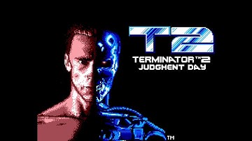 T2 - Terminator 2 : Judgment Day (Master System) – Écran-titre (Europe) – 1080p