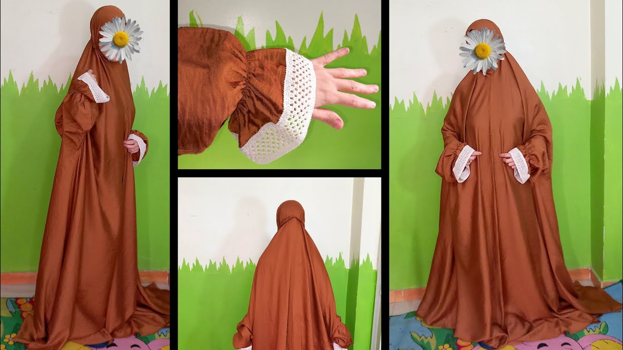 ستشكريني لبقية حياتك‼️اسهل طريقه لتفصيل الإسدال رمضان 2024 🌙خياطه اسدال الصلاه قطعه واحده 💥