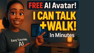 How I Created a FREE 3D Talking AI Avatar That Walks & Talks —(Step-by-Step Guide)