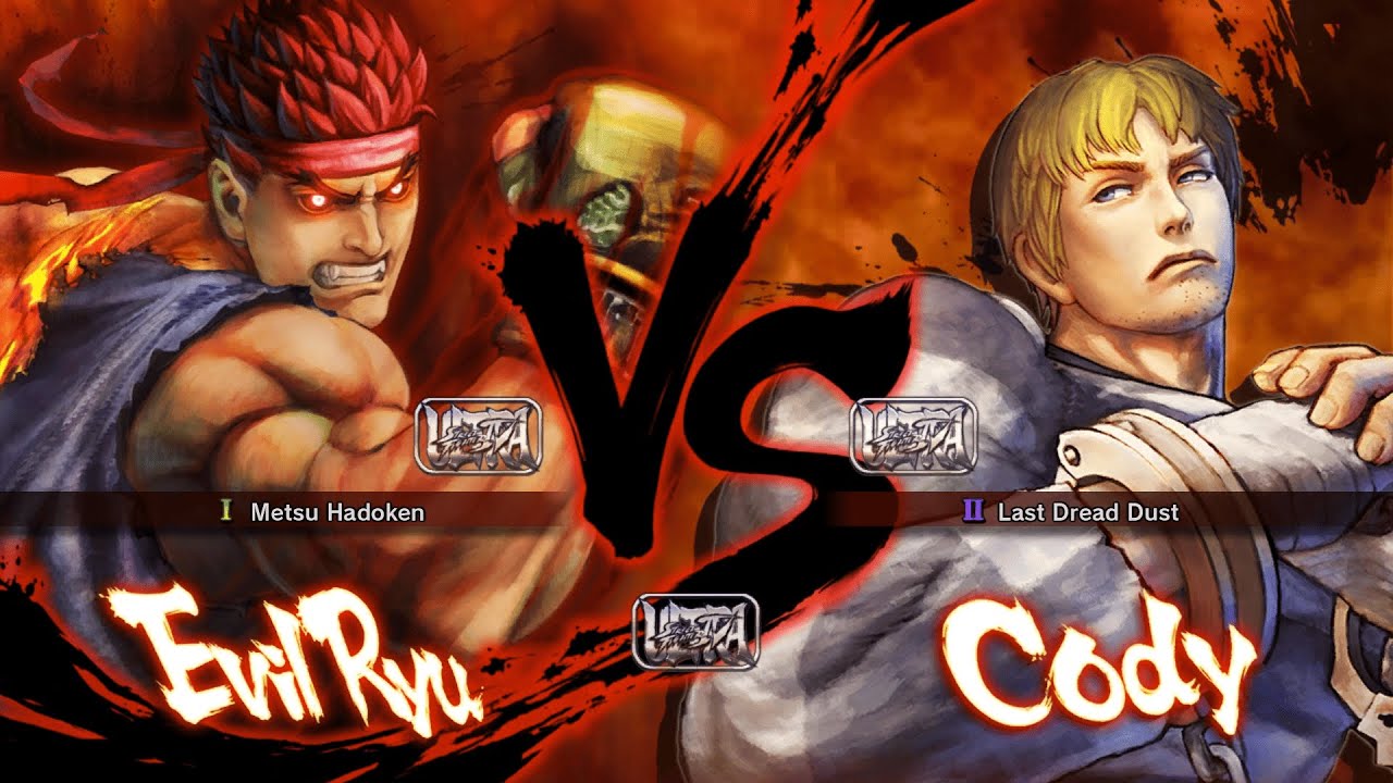 Ultra Street Fighter IV - Evil Ryu vs Cody (High Level Gameplay)